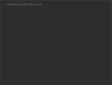 Tablet Screenshot of kashmirlouisville.com